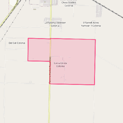 Map of Loma Linda