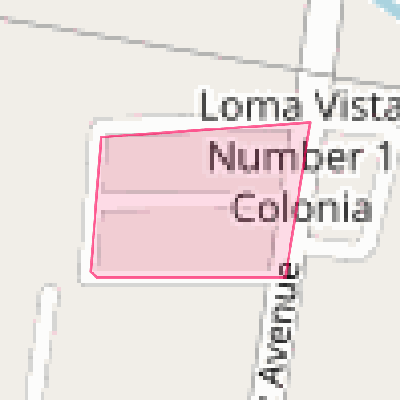 Map of Loma Vista