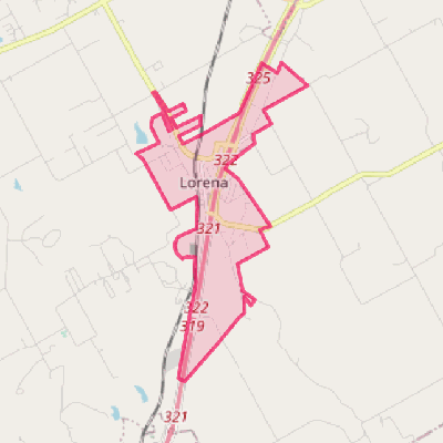 Map of Lorena