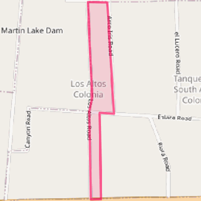 Map of Los Altos