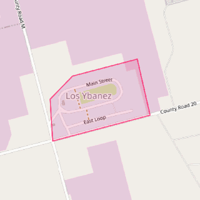 Map of Los Ybanez