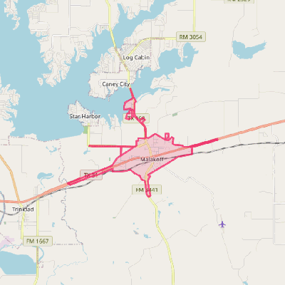 Map of Malakoff