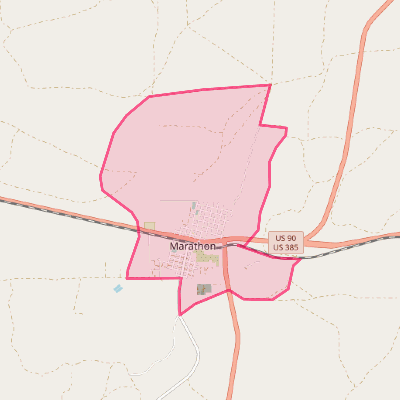 Map of Marathon