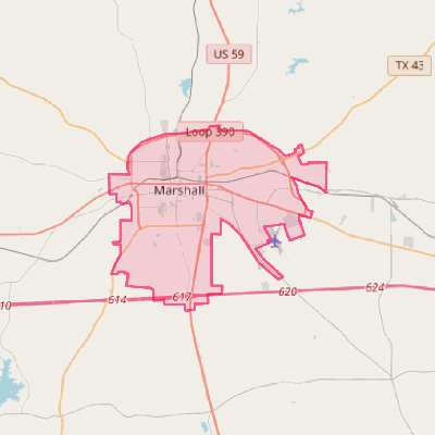 Map of Marshall