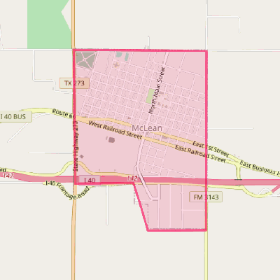 Map of McLean