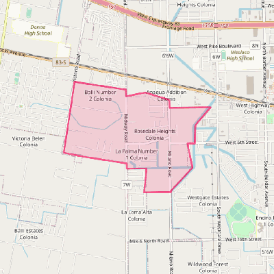 Map of Midway South