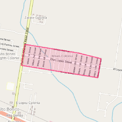 Map of Mikes