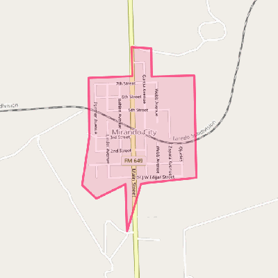 Map of Mirando City