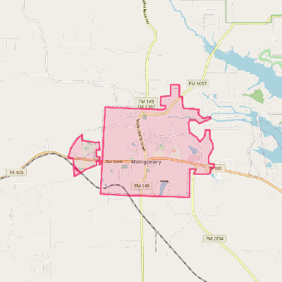 Map of Montgomery