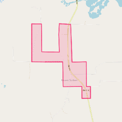 Map of Moore Station