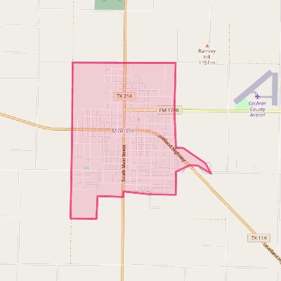 Map of Morton