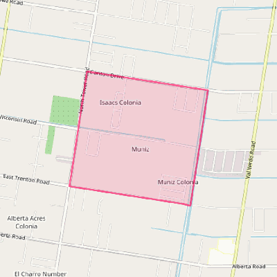 Map of Muniz