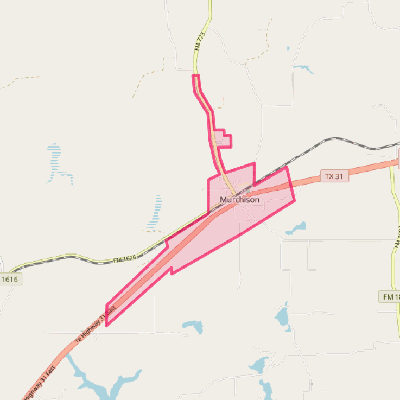 Map of Murchison