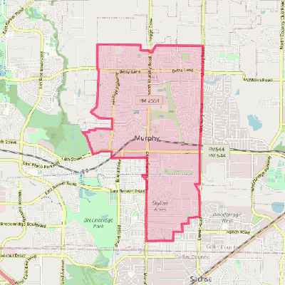 Map of Murphy