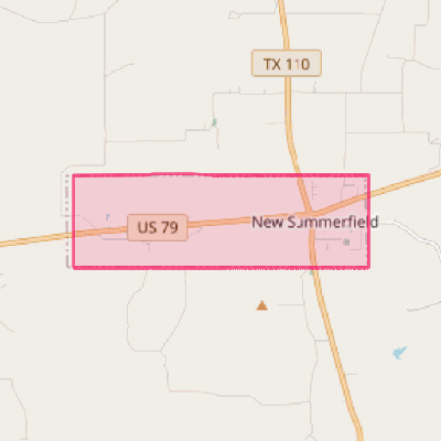 Map of New Summerfield