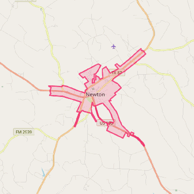 Map of Newton