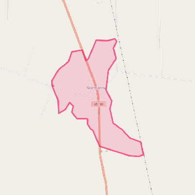 Map of Normanna