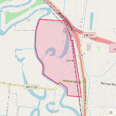 Map of Olmito