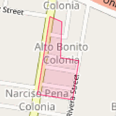 Map of Pablo Pena