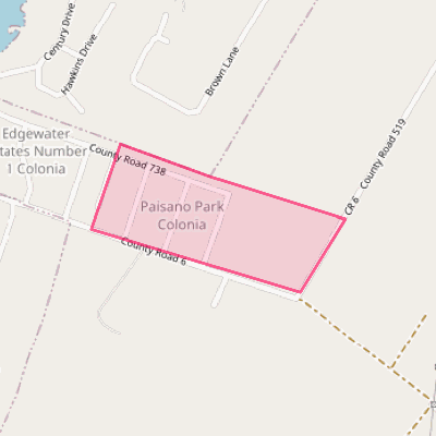 Map of Paisano Park