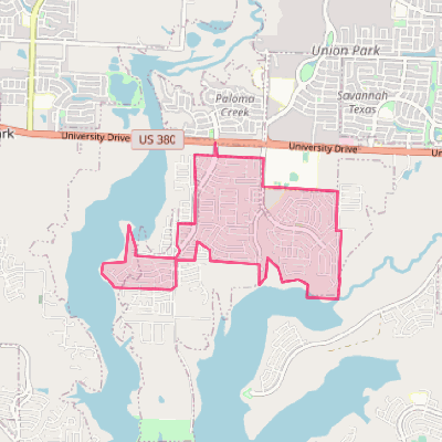 Map of Paloma Creek South