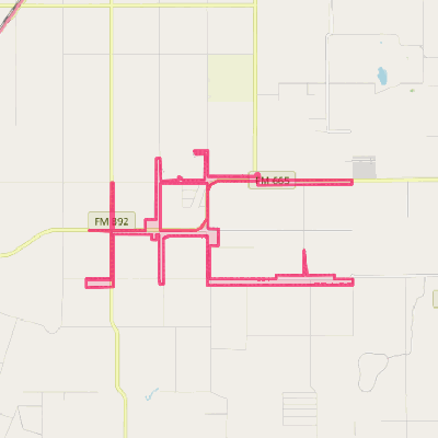 Map of Petronila