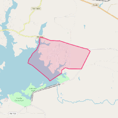 Map of Pine Harbor