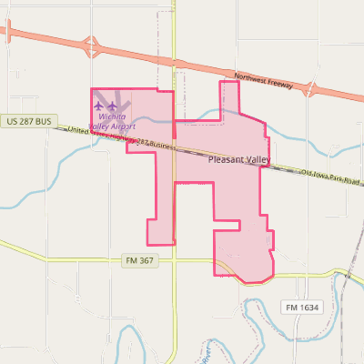 Map of Pleasant Valley