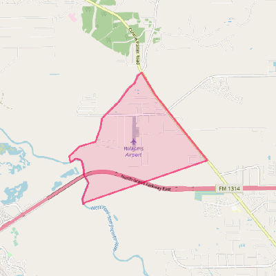 Map of Porter Heights