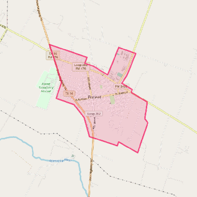 Map of Poteet