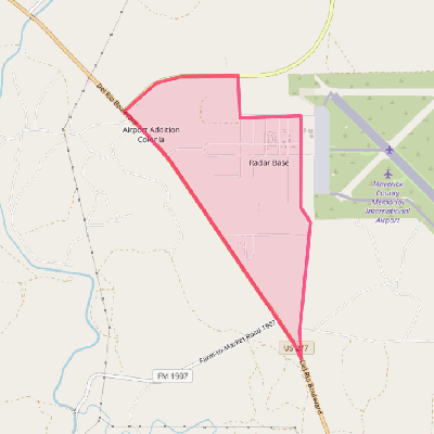 Map of Radar Base