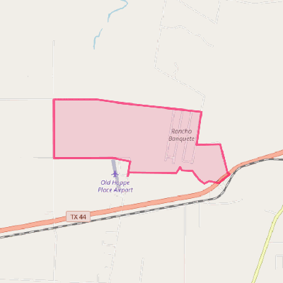 Map of Rancho Banquete