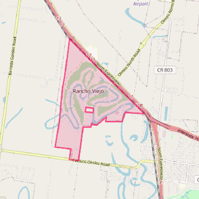 Map of Rancho Viejo