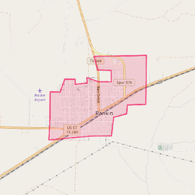 Map of Rankin