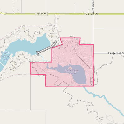 Map of Ransom Canyon