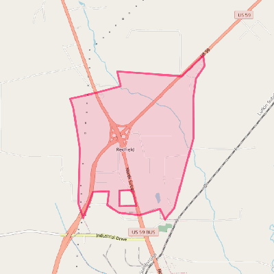 Map of Redfield