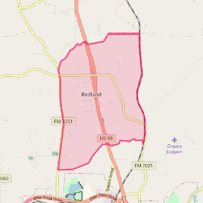 Map of Redland