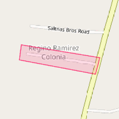 Map of Regino Ramirez