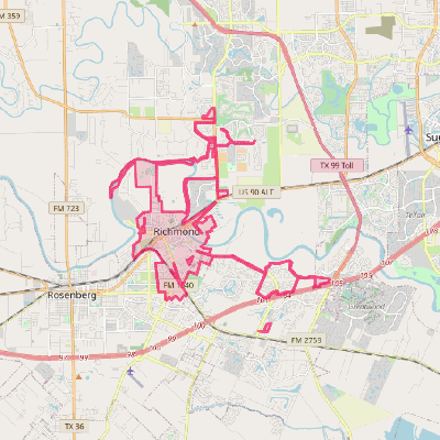 Map of Richmond