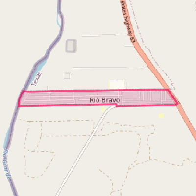 Map of Rio Bravo