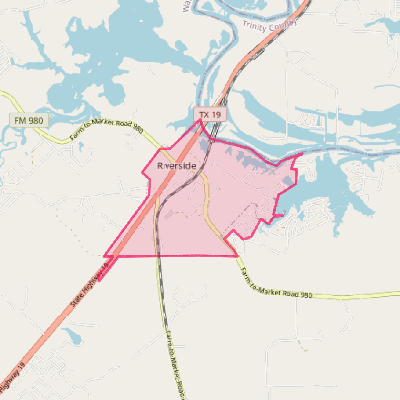 Map of Riverside