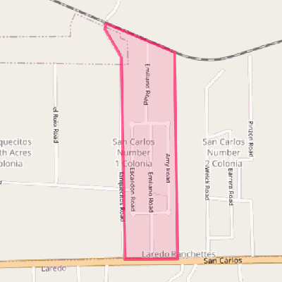 Map of San Carlos I