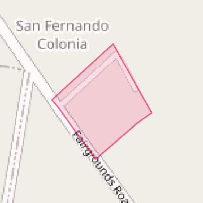 Map of San Fernando