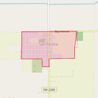 Map of San Perlita