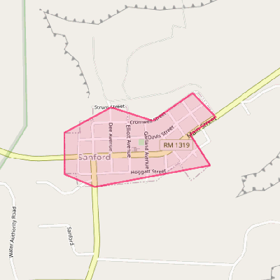 Map of Sanford