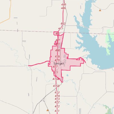 Map of Sanger