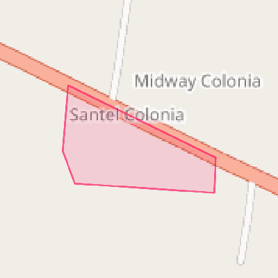 Map of Santel