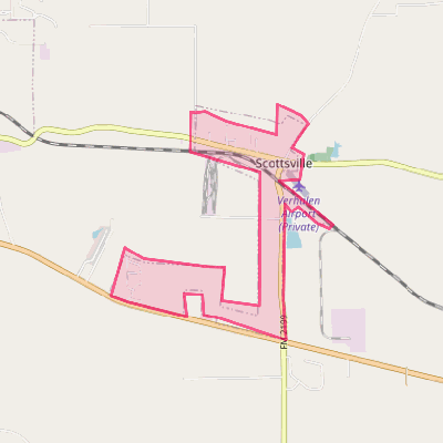 Map of Scottsville