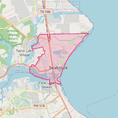 Map of Seabrook