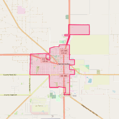 Map of Seminole